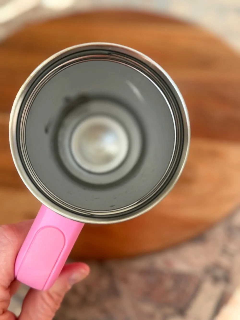 Stanley Pink Insulated Travel Mug with Handle - Picture 15 of 15